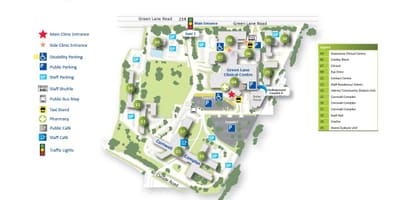 Mapa de Middlemore hospital